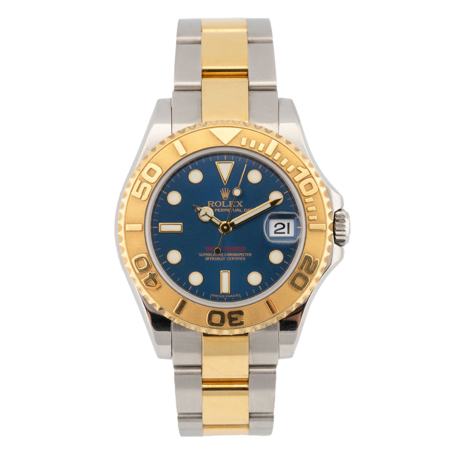 Yacht-Master 35mm Blue Dial 2009 LC100 - 168623 – Marc Gebauer
