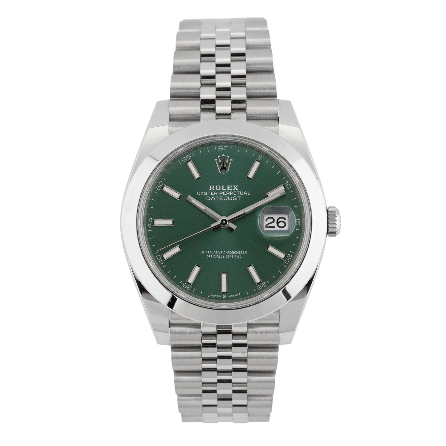 Datejust 41mm Mintgreen Dial 2024 - 126300 – Marc Gebauer 