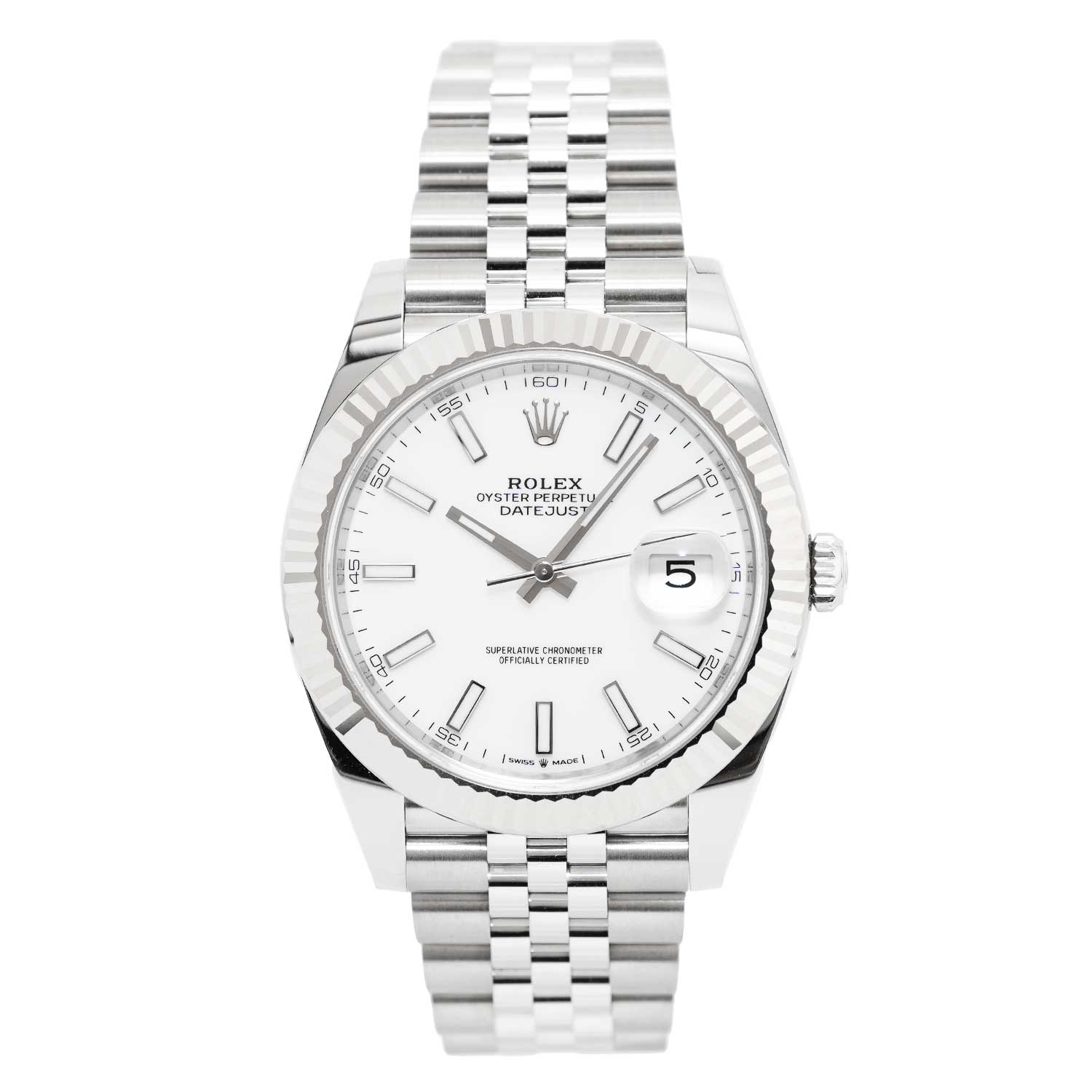 Datejust 41mm White Dial 2024 - 126334 – Marc Gebauer