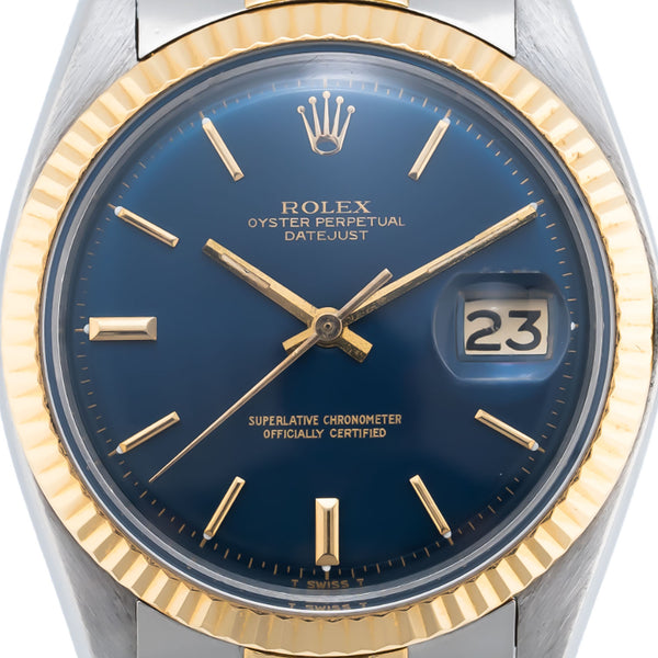 Datejust 36mm Blue Dial 1979 - 1601