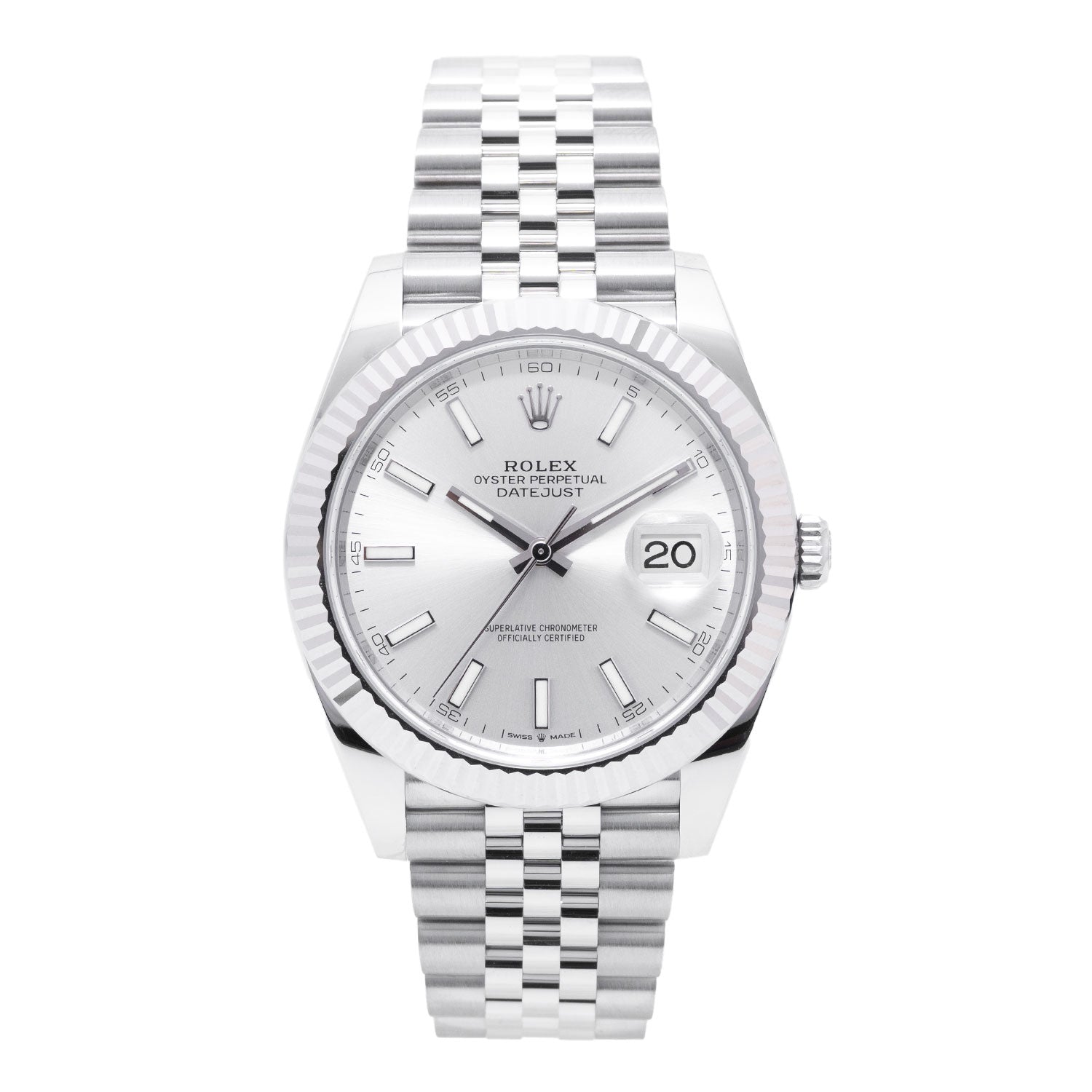 Datejust 41mm Silver Dial 2024 Full Set - 126334 – Marc Gebauer
