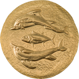 0,5 g Gold Delphine & Thunfisch 2022 (Auflage: 15.000)