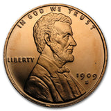 1 Unze Kupfermünze  - Lincoln Wheat Cent