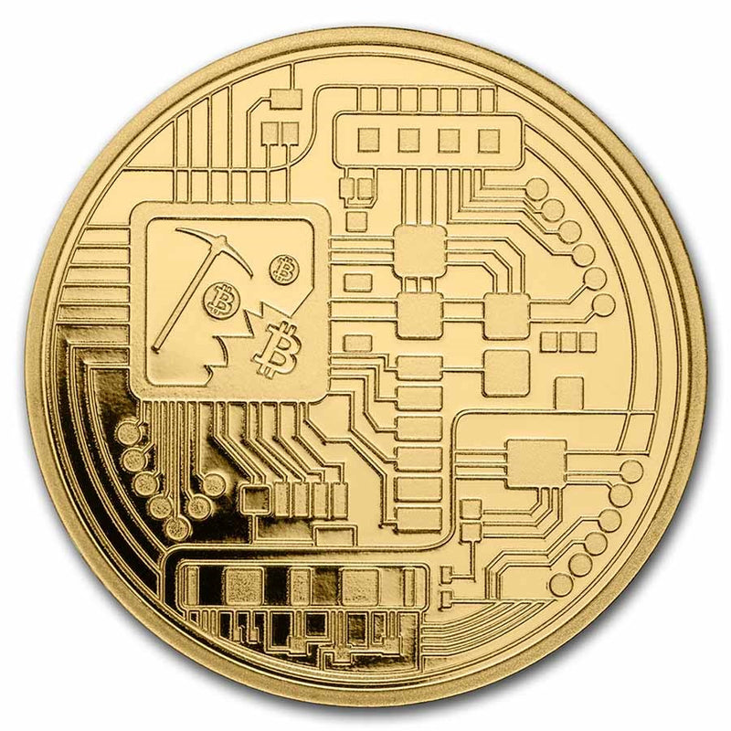 1 Unze Gold Bitcoin