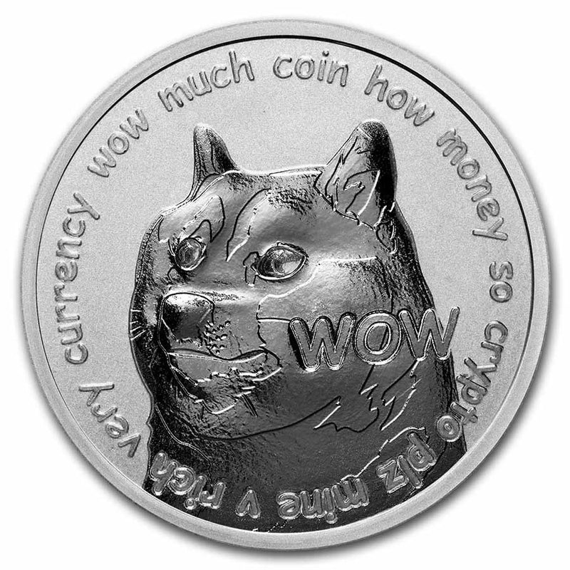 1 Unze Silber - Doge Coin