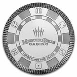 1 oz Stackable Silver Round - Ozark Casino Chip