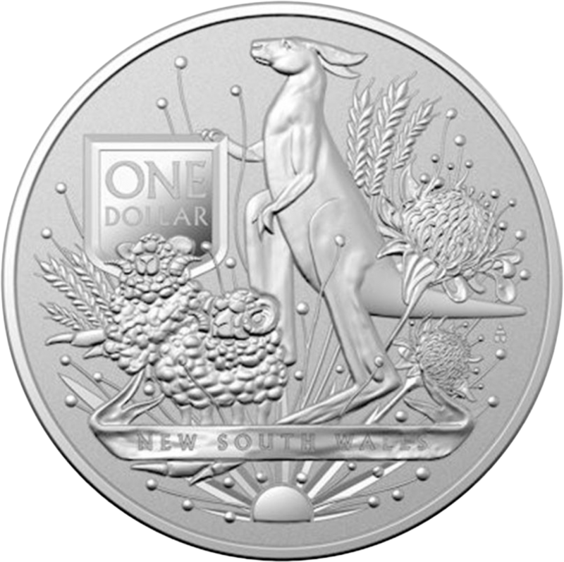 1 Unze Silber Coat of Arms Australien 2022 Australiens Wappen (Auflage: 50.000)