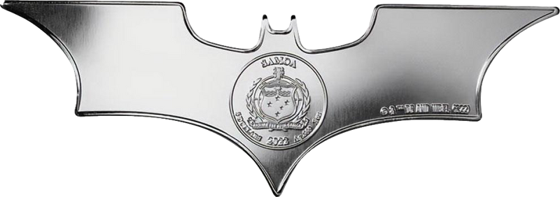 1 Unze Silber DC Comics Batman Batarang 2022 (Auflage: 5.000 | coloriert)