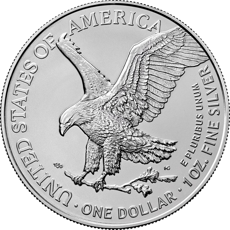 1 Unze Silber Eagle KI – Vernetzung 2023