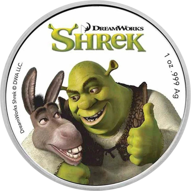 1 Unze Silber Shrek 2021 (Auflage: 2.000 | coloriert)