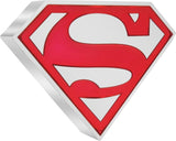 1 Unze Silbermünze Superman Logo 2021 PP (Auflage: 5.000 | coloriert | PP)