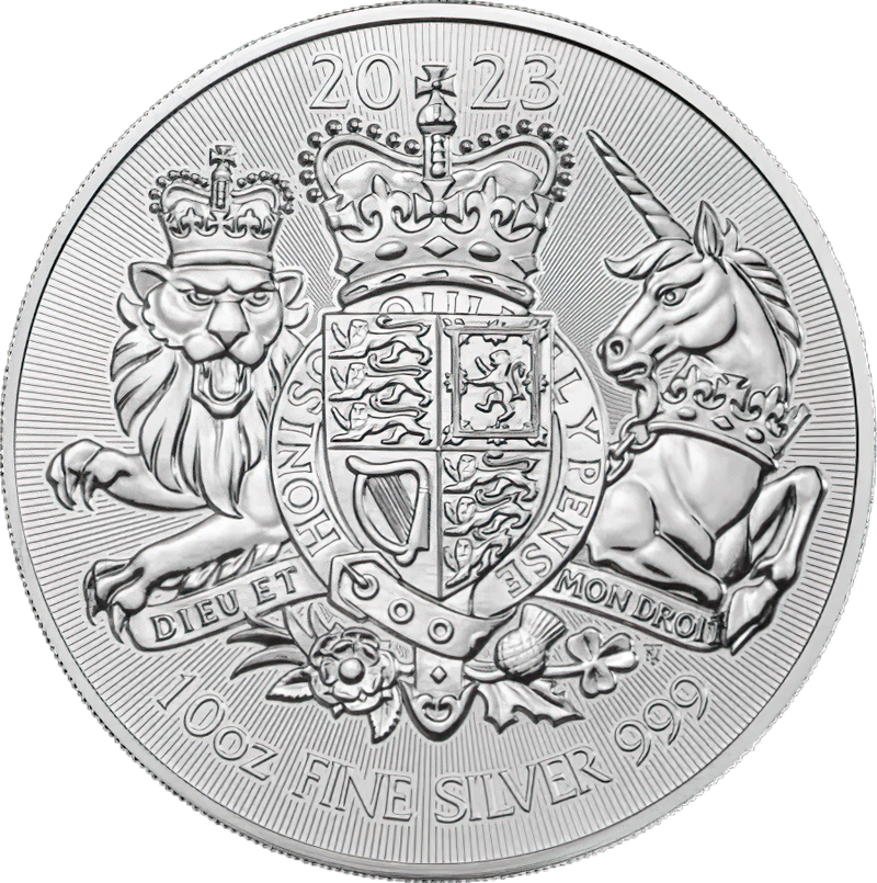 10 Unze Silber The Royal Arms 2023