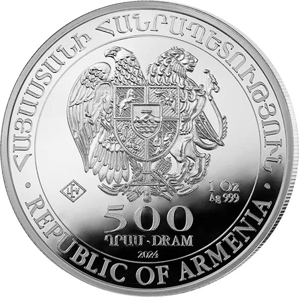 1 oz Arche Noah 2024 - Armenien Silbermünze