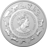 1 Unze Silber RAM Jahr des Hasen 2023 (Auflage: 50.000 | Royal Australia Mint)