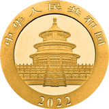 15 g Gold China Panda 2022