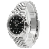 Datejust 41mm Black Diamond Dial 2018 Jubilee - 126334