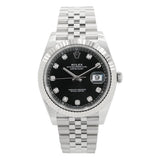 Datejust 41mm Black Diamond Dial 2018 Jubilee - 126334