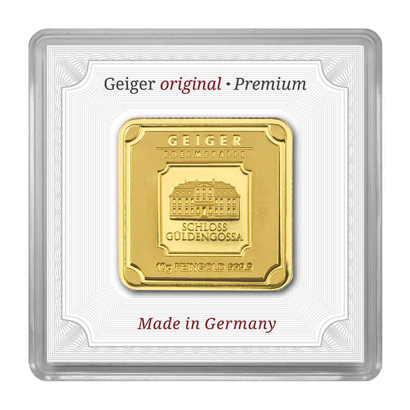 10g Goldbarren Geiger