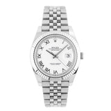 Datejust 41mm White Roman Dial 2022 Jubilee - 126334