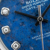 Datejust 36mm Sodalite Factory Diamond Dial 2000 - 16234