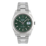 Datejust 41mm Mint Green Dial Oyster 2023 - 126334