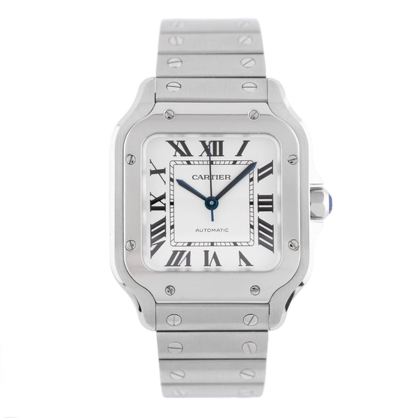 Santos Medium 35mm White Dial 2024 - WSSA0029