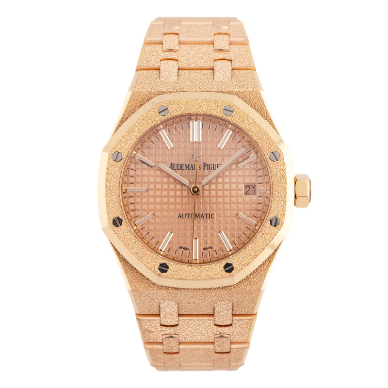 Royal Oak Frosted Roségold 37mm - 15454OR.GG.1259OR.03