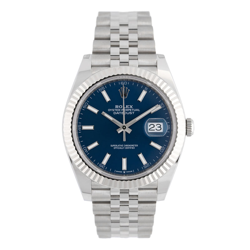 Datejust 41mm Blue Dial 2021 Jubilee - 126334