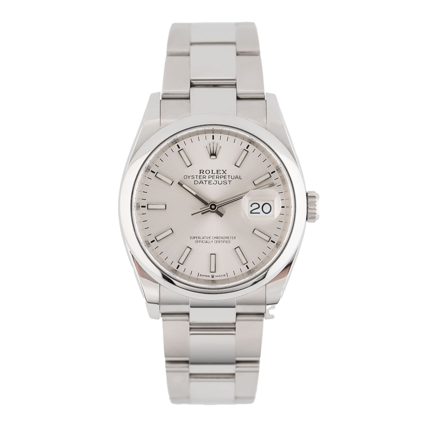 Datejust 36mm Silver Dial 2021 - 126200 – Marc Gebauer 