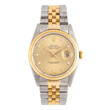 Datejust 36mm Golden Factory Diamond Dial 1989 - 16233