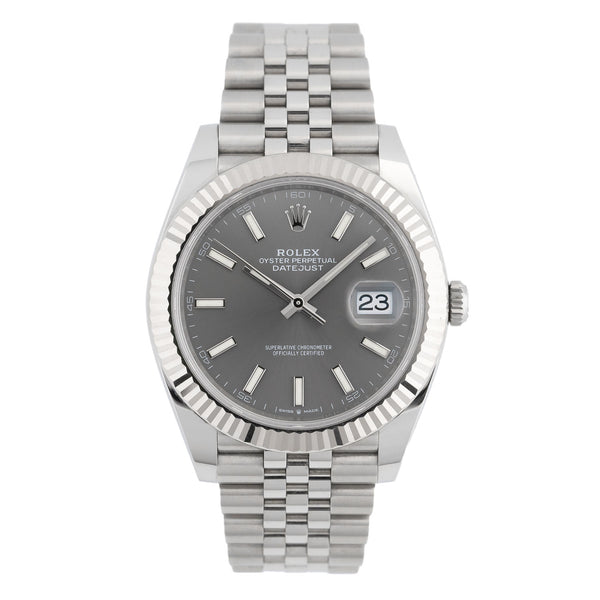 Datejust 41mm Rhodium Dial 2018 Jubilee - 126334