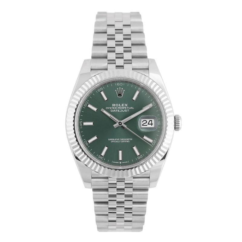 Datejust 41mm Green Dial 2023 Jubilee - 126334