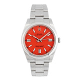 Oyster Perpetual 41mm Red Dial 2020 | 124300