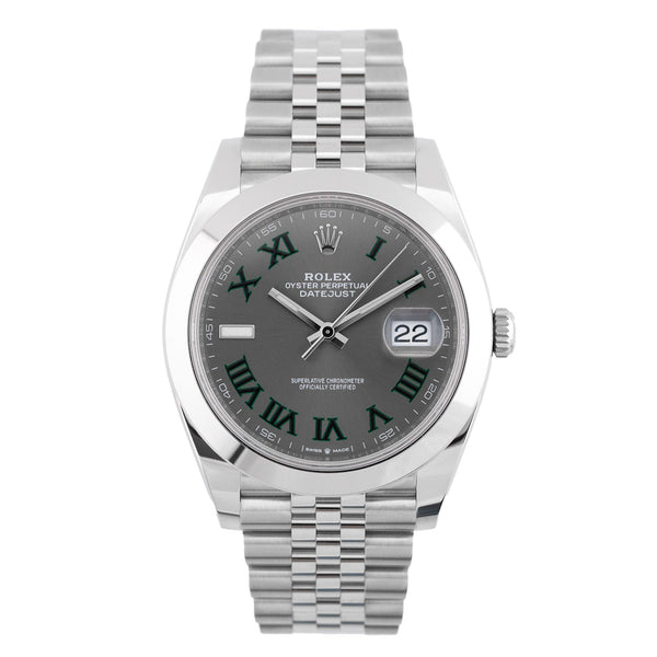 Datejust 41mm Wimbledon Dial LC100 2022 - 126300