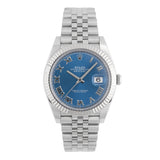 Datejust 41mm Azzurro Dial Jubilee 2021 - 126334