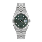 Datejust 36mm Green Dial 2025 Jubilee Full Sticker - 126234