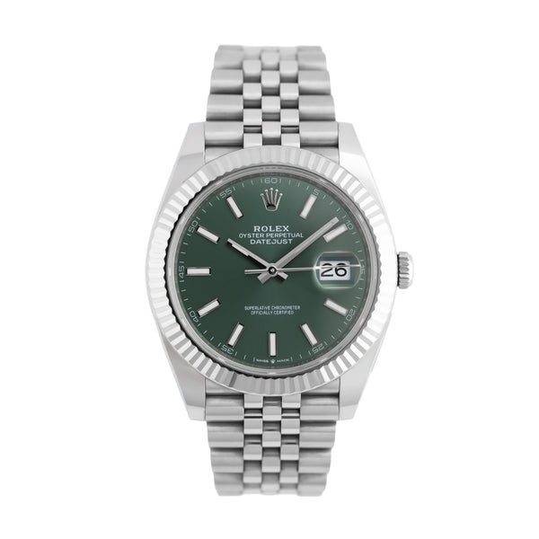 Datejust 41mm Green Dial 2024 Jubilee - 126334