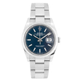 Datejust 36mm Blue Motif Dial 2022 Oyster - 126234