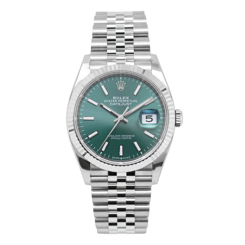 Datejust 36mm Green Dial 2022 Jubilee - 126234