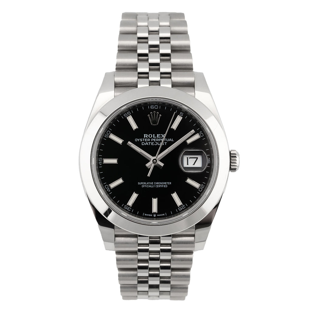 Datejust 41mm Black Dial 2021 - 126300 – Marc Gebauer