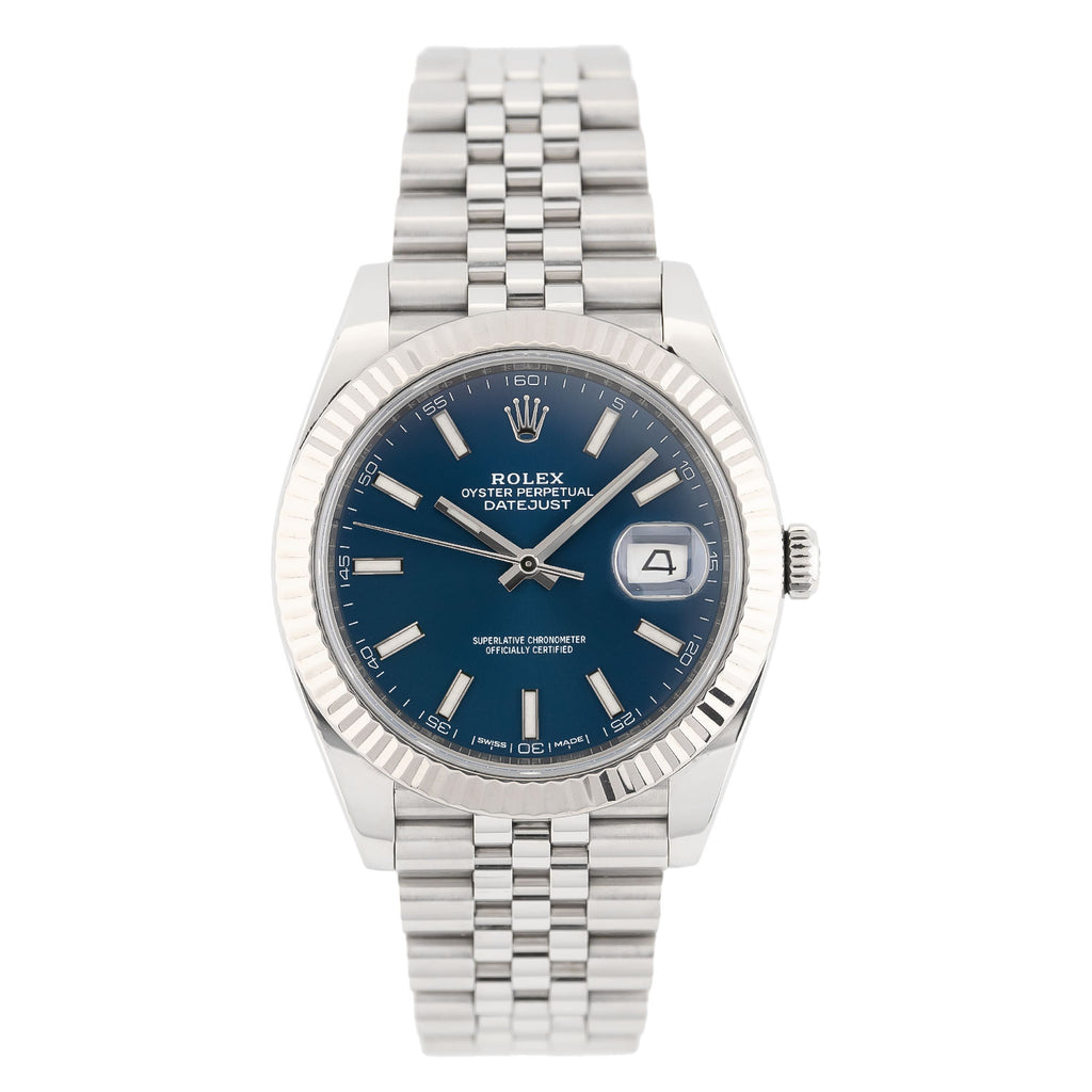 Datejust 41mm Blue Dial 2019 LC100 - 126334 – Marc Gebauer