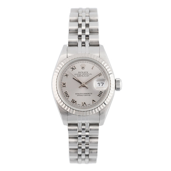 Lady Datejust 26mm Silver Roman Dial 1998 - 69174