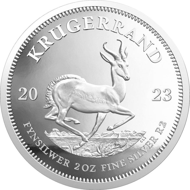 2 Unze Silber Krügerrand 2023 PP (Auflage: 10.000 | Polierte Platte)