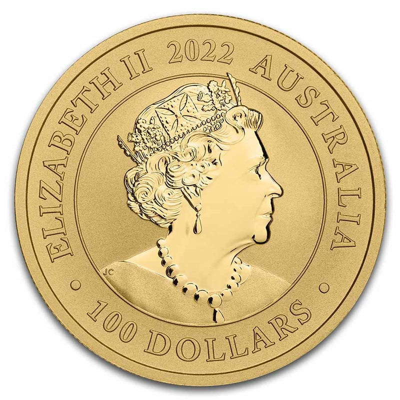 1 oz Gold - Swan Australia  2022  BU