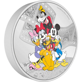 Disney Mickey & Friends – All Together 3oz Silver Coin