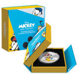 Disney Mickey & Friends – All Together 3oz Silver Coin