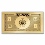 1 gr. Monopoly Foil Gold Note 2024 Samoa