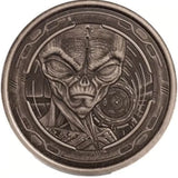 1 Unze Silber Ghana Alien 2022 (Antik Finish | Auflage: 5.000)