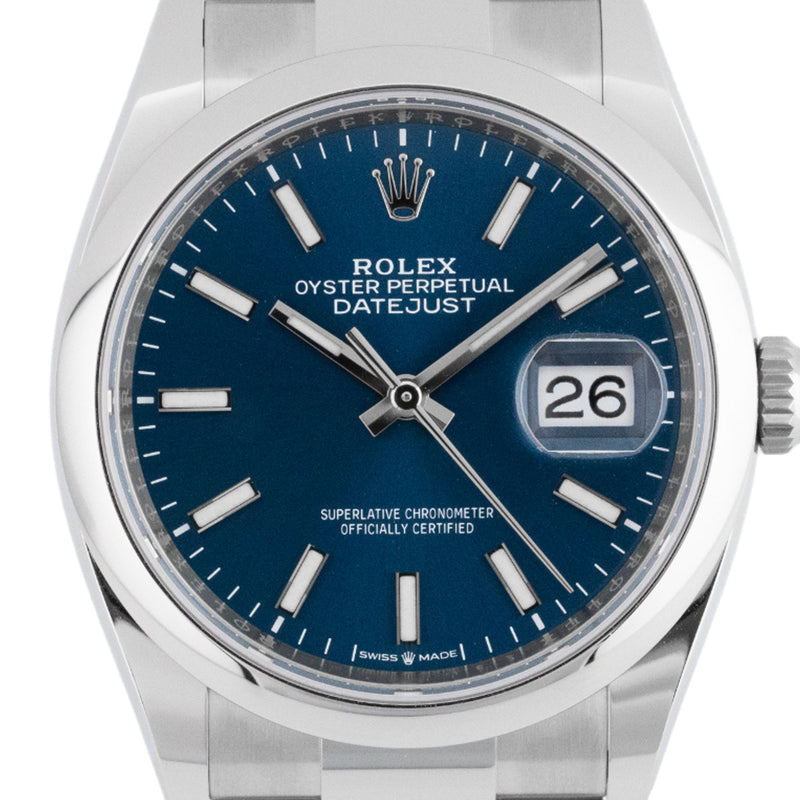 Datejust Blue Dial 36mm 2024 - 126200