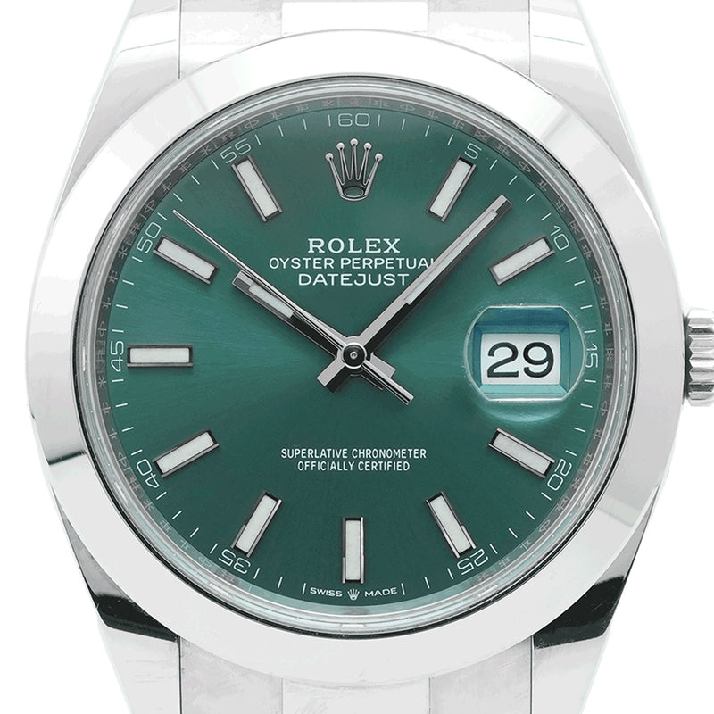 Datejust 41mm Green Dial 2024 Oyster - 126300